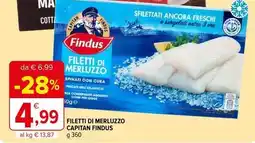 Iperal Filetti di merluzzo CAPITAN FINDUS offerta