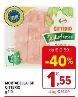 Iperal Mortadella igp CITTERIO offerta