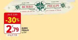 Iperal Burro PREALPI offerta