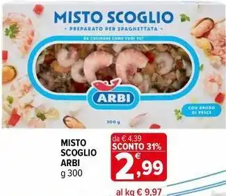 Iperal Misto scoglio ARBI offerta