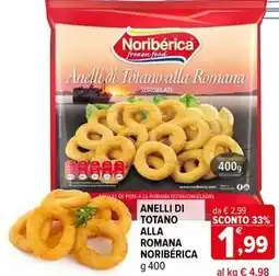 Iperal Anelli di totano alla romana NORIBÉRICA offerta