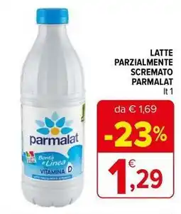 Iperal Latte parzialmente scremato PARMALAT offerta