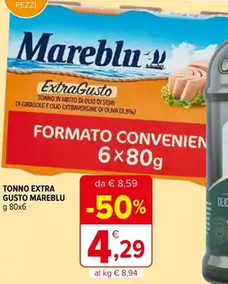 Iperal Tonno extra gusto MAREBLU offerta