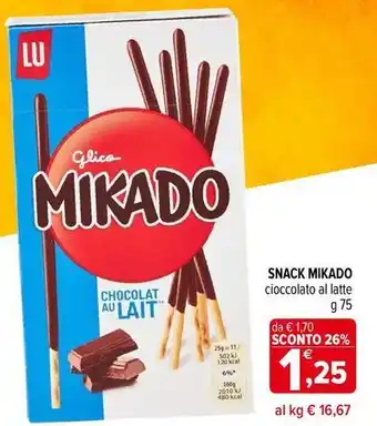 Iperal Snack MIKADO offerta