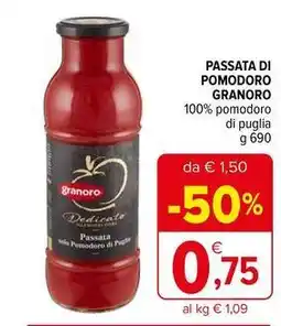 Iperal Passata di pomodoro GRANORO offerta