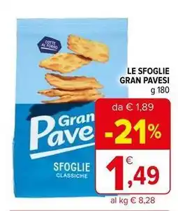 Iperal Le sfoglie gran PAVESI offerta