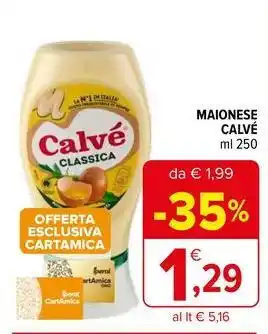 Iperal Maionese CALVÉ offerta