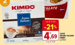 Iperal Caffè aroma italiano KIMBO offerta