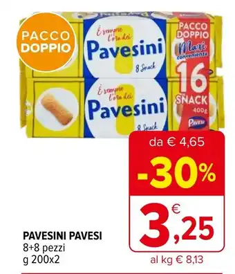 Iperal Pavesini PAVESI offerta