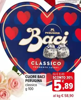 Iperal Cuore baci PERUGINA classico offerta