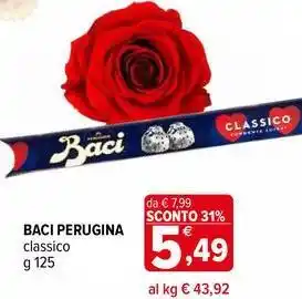 Iperal BACI Perugina classico offerta