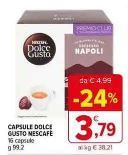 Iperal Capsule dolce gusto NESCAFÈ offerta