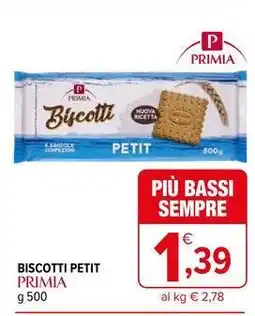 Iperal Biscotti petit PRIMIA offerta