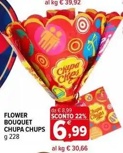 Iperal Flower bouquet CHUPA CHUPS offerta