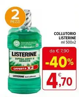 Iperal Collutorio LISTERINE offerta