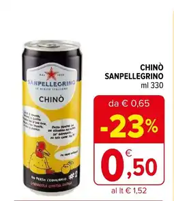 Iperal Chinò SANPELLEGRINO offerta