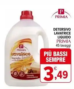 Iperal Detersivo lavatrice liquido PRIMIA offerta