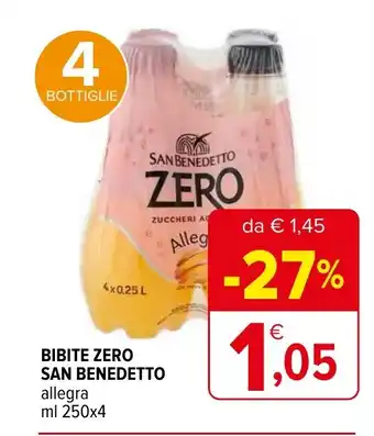 Iperal Bibite zero SAN BENEDETTO offerta