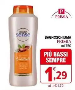 Iperal Bagnoschiuma PRIMIA offerta