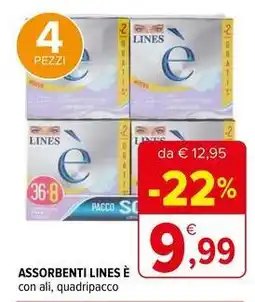 Iperal Assorbenti LINES È offerta