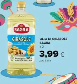 Tigre Olio di semi di girasole sagra offerta