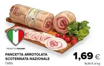 Tigre Pancetta arrotolata scotennata nazionale offerta