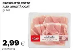 Tigre Prosciutto cotto alta qualità coati offerta