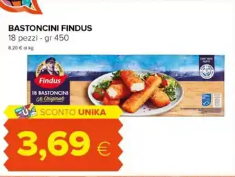 Tigre Bastoncini findus offerta