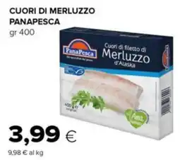 Tigre Cuori di merluzzo panapesca offerta