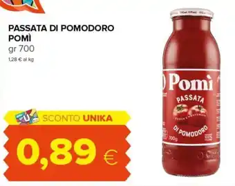 Tigre Passata di pomodoro pomì offerta