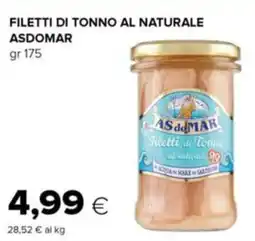 Tigre Filetti di tonno al naturale asdomar offerta