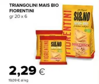 Tigre Triangolini mais bio fiorentini offerta