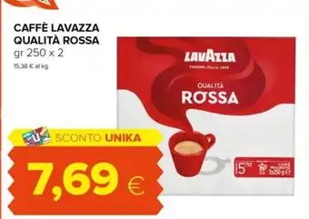 Tigre Caffè lavazza qualità rossa offerta