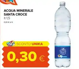 Tigre Acqua minerale santa croce offerta