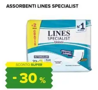 Tigre Assorbenti lines specialist offerta