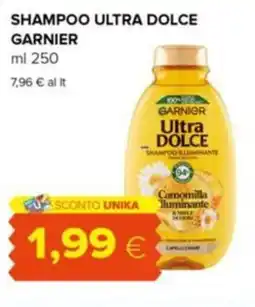 Tigre Shampoo ultra dolce garnier offerta