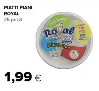 Tigre PIATTI PIANI ROYAL 25 pezzi offerta