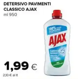 Tigre Detersivo pavimenti classico ajax offerta