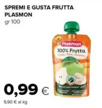 Tigre Spremi e gusta frutta plasmon offerta