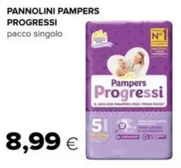 Tigre Pannolini pampers progressi pacco singolo offerta