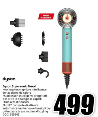 MediaWorld Dyson Supersonic Nural offerta