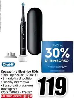 MediaWorld Oral-B Spazzolino Elettrico i06s offerta