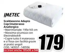 MediaWorld IMETEC Scaldasonno Adapto Coprimaterasso offerta