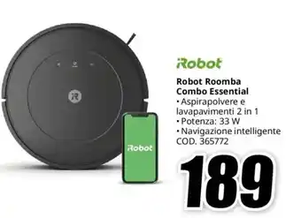 MediaWorld Robot Roomba Combo Essential offerta