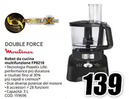 MediaWorld Moulinex Robot da cucina multifunzione FP8218 offerta