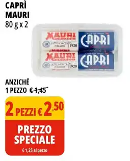 Tigros Caprì mauri offerta