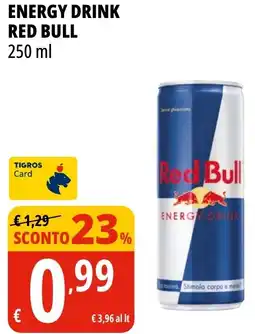 Tigros Energy drink RED BULL offerta