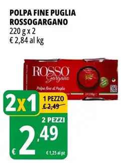 Tigros Polpa fine puglia ROSSOGARGANO offerta