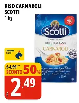 Tigros Riso carnaroli SCOTTI offerta