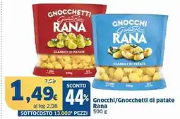 Sigma Gnocchi/gnocchetti di patate  rana offerta